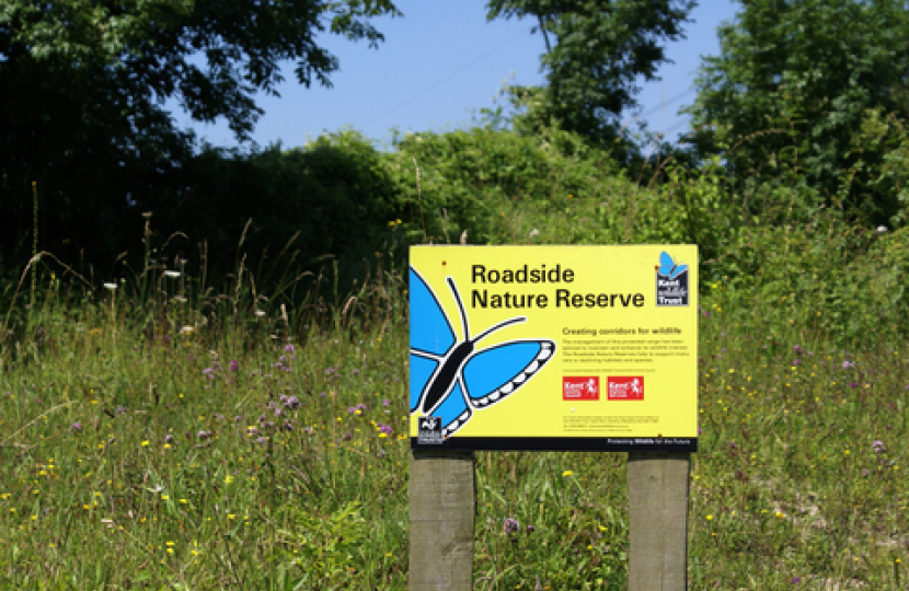 Roadside nature reserve