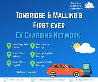 Tonbridge & Malling's first ever EV charging network